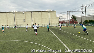 試合中の写真②