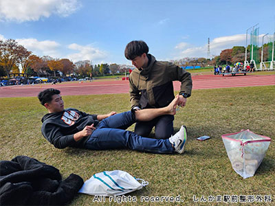 陸上大会にサポートに行ってきました！
