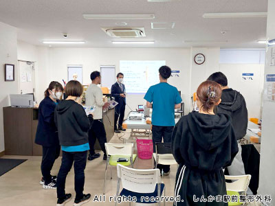 院内勉強会開催！！