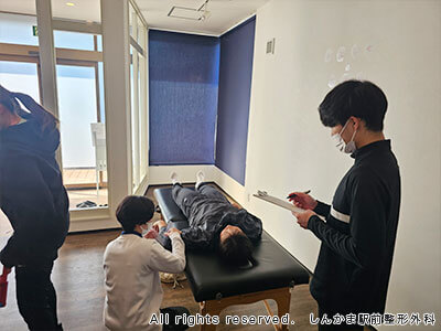 体力測定・Medical check実施！①