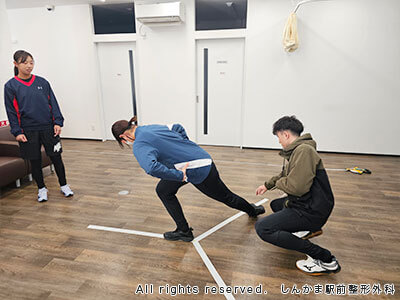 体力測定・Medical check実施！②